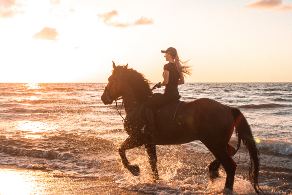 The Beauty of Horseback Riding on the Beach