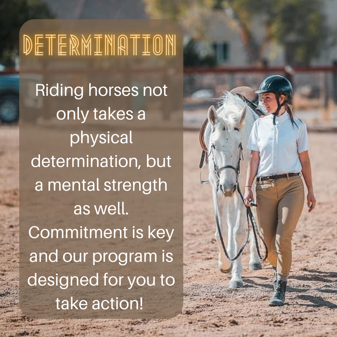 The Role of Determination in Horseback Riding