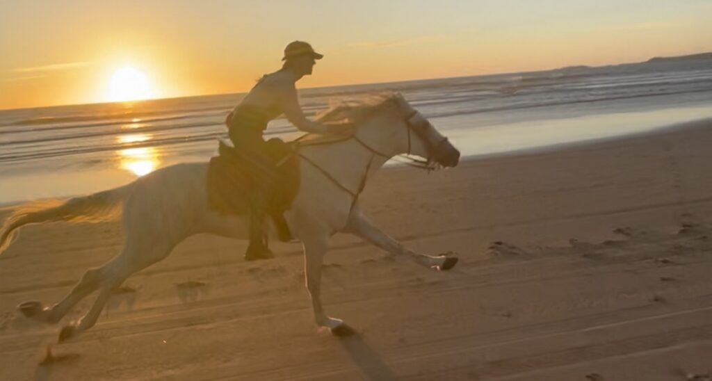 The Thrill of Horseback Riding at Sunrise