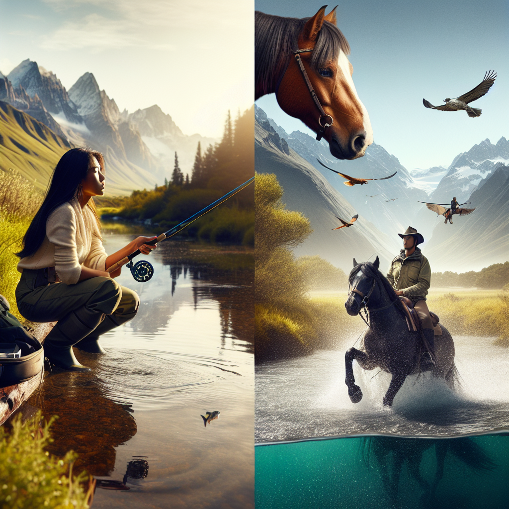 Fly Fishing And Horseback Riding Vacations